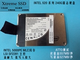 INTEL/英特尔 520系列 180G 240G 600G SSD 固态硬盘 SATA3