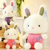 可爱小兔子公仔汽车载布娃娃摆件趴趴兔玩偶毛绒玩具 趴趴兔抱枕