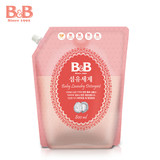 韩国 保宁 B&B 婴儿 防菌香草 洗衣液衣物洗涤剂 袋装 带盖 800ML