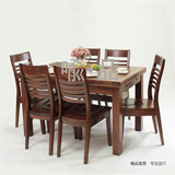 美式乡村风格餐桌/法式棕色可伸缩餐桌/中式/欧式出口餐桌可调节