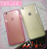 新款果粉iphone6PLUS手机壳苹果6S简约时尚日韩软硅胶防摔5S潮套