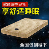 金麒盛 弹簧床垫1.5 1.8米单双人席梦思1.2米高箱床垫可定做特价