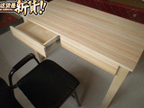 特价实木书桌简约学生桌子松木写字台电脑桌家用办公桌1.2米1.4米