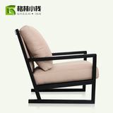 设计师休闲椅创意沙发椅子现代简约新中式北欧茶几组合套装茶桌椅