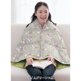 外贸千趣会多功能空调毯 日本女士羽绒服 轻薄可折叠羽绒毯 90%绒