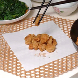 日本进口厨房煲汤食用吸油纸烘焙烧烤油炸食品纸上烤肉蛋糕垫纸