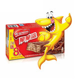 雀巢脆脆鲨640g/盒 花生牛奶巧克力味夹心威化饼干 限区包邮