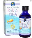 代购美国代购挪威小鱼nordic naturals宝宝婴儿鳕鱼油鱼油DHA滴剂