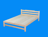 全实木双人床1.8m  单人1米成人1.5m松木床一米2简约现代大床特价