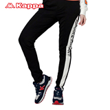 [惠]Kappa女子卫裤 运动休闲长裤修身战斗裤收口小脚裤|K0562AK25