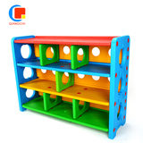 特价儿童多功能组合柜幼儿园儿童书柜环保塑料收纳柜玩具储物柜