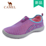 Camel/骆驼专柜正品2016春夏户外新款透气女款营地鞋6T1330408