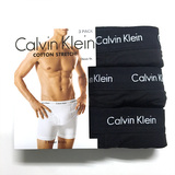 美国直邮CK Calvin Klein内裤男 经典低腰四角提臀内裤 男 3条装
