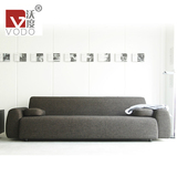 沃度日式沙发大小户型简约北欧日式布艺沙发客厅双人三人组合家具
