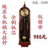时利恒机械挂钟全铜报时挂钟欧式简约古典客厅大挂钟仿古钟G106