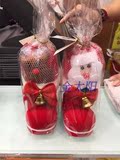 优之良品 圣诞靴*圣诞巧克力糖果鞋 儿童情人圣诞节礼物 香港代购