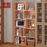 木聪 现代板式创意书柜 可伸缩书架储物柜组合客厅展示柜SG-023