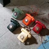 上海老物件 老式转盘电话 80/90年代转盘电话 橱窗摆设 道具收藏