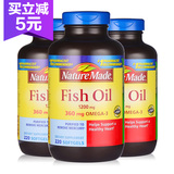 Nature Made深海鱼油软胶囊660粒 中老年fish oil 美国原装进口