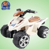 摩托车儿童单驱动童车12个月电动车四轮玩具车电瓶儿童电动车
