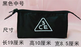 新款韩国3ce刺绣三只眼化妆包洗漱收纳大容量包专柜赠品