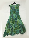 圣迪奥2016新款女装春夏装雨林印花典雅修身连衣裙S15281249