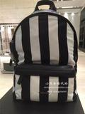 正品代购 Givenchy 纪梵希 新款黑白条纹双肩包书包旅游包