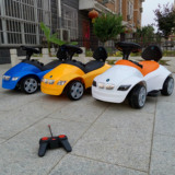 儿童电动车四轮双驱电瓶玩具车可坐人宝宝电动汽车不带遥控摇摆车