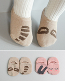 韩国进口婴儿袜子KIDSCLARA宝宝保暖袜套短袜地板袜 宝宝袜子秋冬