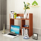 简易桌面收纳架组合书柜电脑桌上置物架储物柜创意小型办公桌书架
