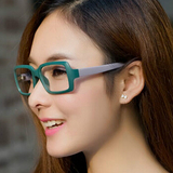 韩版装饰前卫眼镜框潮男可配近视眼镜架复古眼睛框 镜架 女
