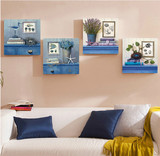 客厅装饰画卧室简约玄关沙发背景墙抽象欧式地中海壁画挂画无框画