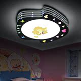 led创意现代可爱简约儿童护眼灯松鼠屋吸顶灯卡通温馨铁艺卧室灯