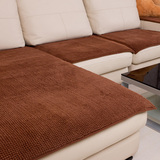 众汇雪尼尔沙发垫毛绒组合沙发垫短绒纯色老式订做单个毛毛虫坐垫