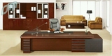 办公家具现货 3.2米大班台 老板桌 实木油漆台经理桌OMBT-035