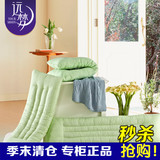 远梦家纺决明子木棉定型枕芯长枕头纯棉双人枕1.2m1.5m米枕芯特价
