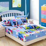 促销价韩式全棉卡通床笠单件1.8米纯棉儿童床笠床罩1.2m防滑床垫