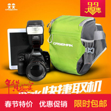 caseman/AW02 新款单反相机包腰包户外单肩斜跨专业摄影包骑行用