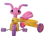 儿童三轮车双胞胎手推车充气轮双人宝宝坐小孩脚踏车婴幼儿自行车