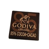 比利时歌帝梵Godiva高迪瓦黑巧克力85% 单片5g散装代购喜糖零食