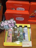 香港专柜代购 欧舒丹限量版漫画铁盒手霜套装/礼盒 30ML*4支