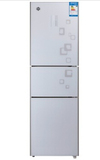 格力晶弘（KINGHOME）BCD-215ETG三门冰箱电脑触控白色玻璃面