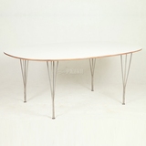 Super circular table简约个性设计师会议餐桌子