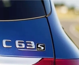 全新奔驰改装C63S AMG C200 C260 C300L车标字母数字后尾排量标贴