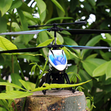 伟力V319射水直升机七彩灯光 3通道带陀螺仪遥控飞机儿童玩具
