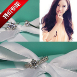 香港代购正品Tiffany蒂芙尼戒指六爪钻戒1克拉男女情侣对戒婚戒