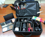 收纳隔板大号专业化妆包箱双层小大容量化妆师跟妆手提式韩国防水