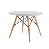 促销北欧宜家设计师实木简约创意小户型现代时尚地毯小茶几圆桌子