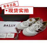 现货正品 BALLY 巴利 男士白色平底鞋系带休闲鞋男鞋 ODEMIS 57