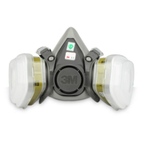 正品3M6200多功能防毒口罩专业喷漆口罩防毒面罩防甲醛面具配6006